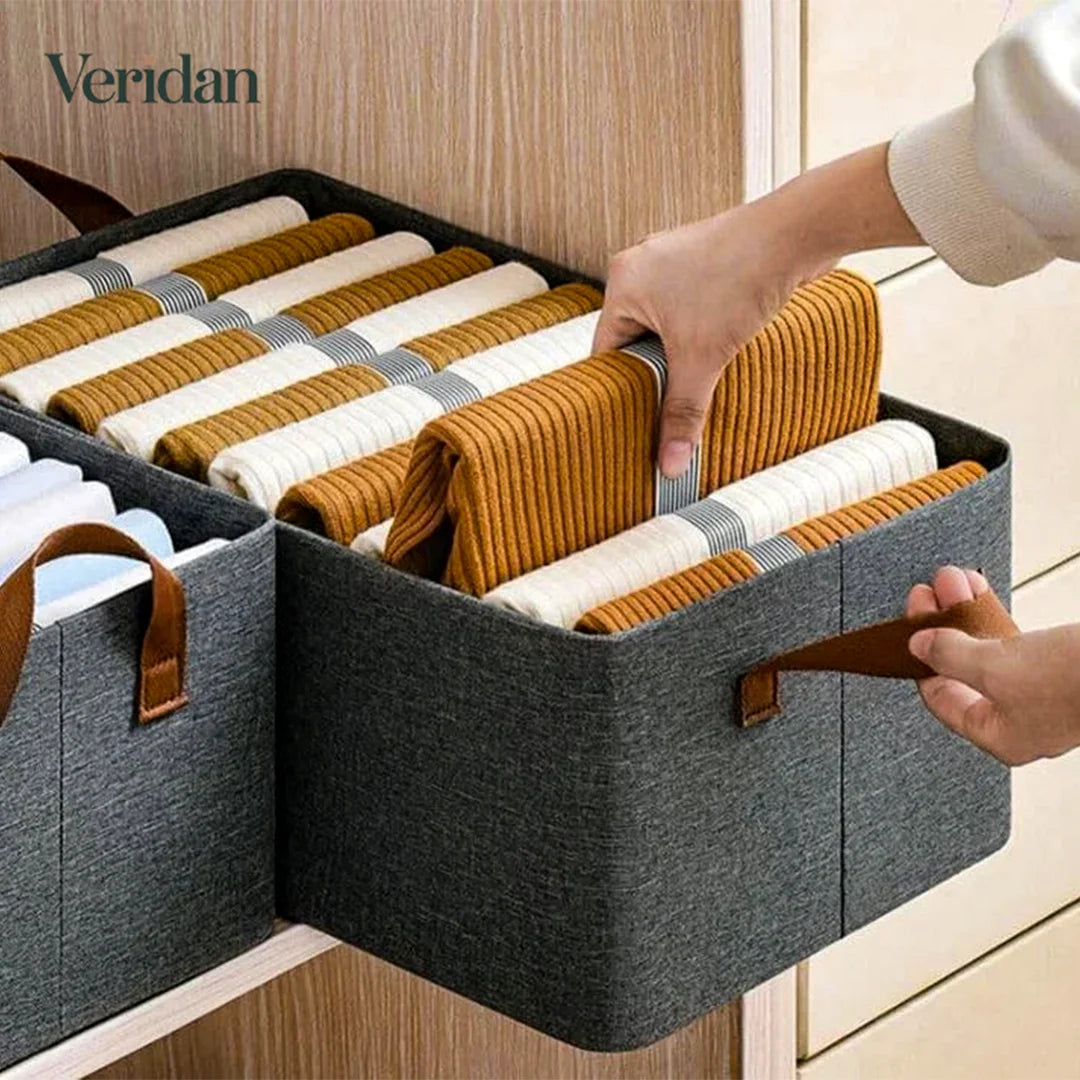 Wardrobe Clothes Organizer Box – Foldable Storage Solution