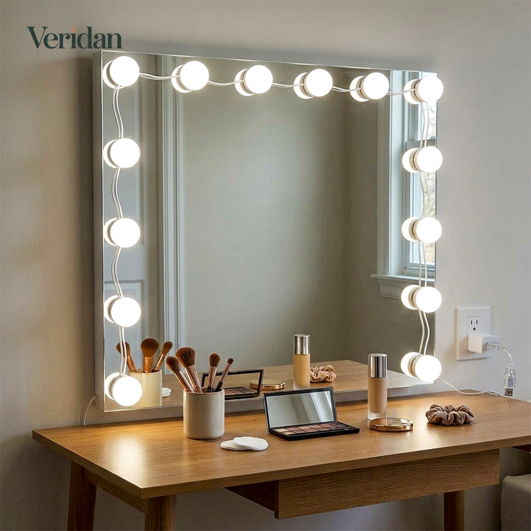 Dimmable LED Vanity Mirror Lights Kit – 10 Bulb Makeup Lights